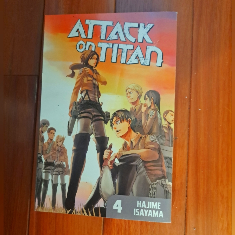 Attack On Titan Manga book
